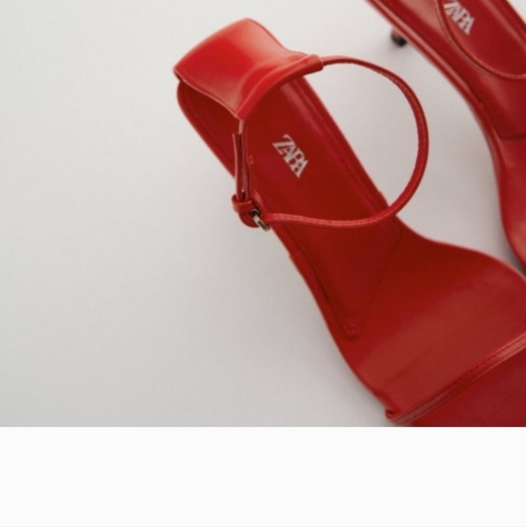 ZARA -ANKLE STRAP SANDAL - Picture 6 of 7